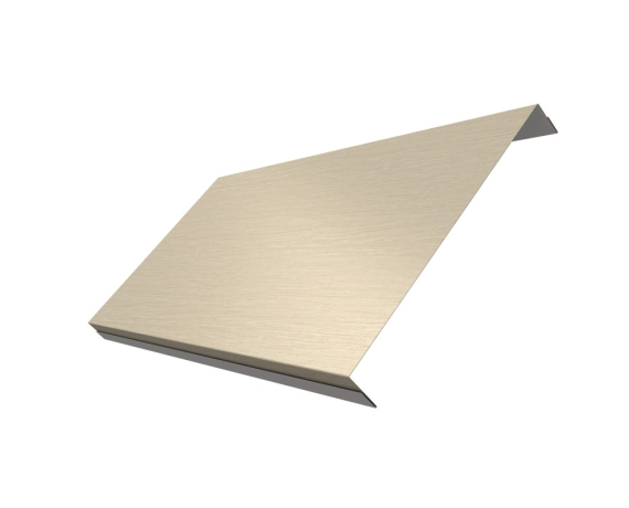 Ламель обратная 200 забора жалюзи Texas 0,45 Print Elite с пленкой Milky Wood TwinColor