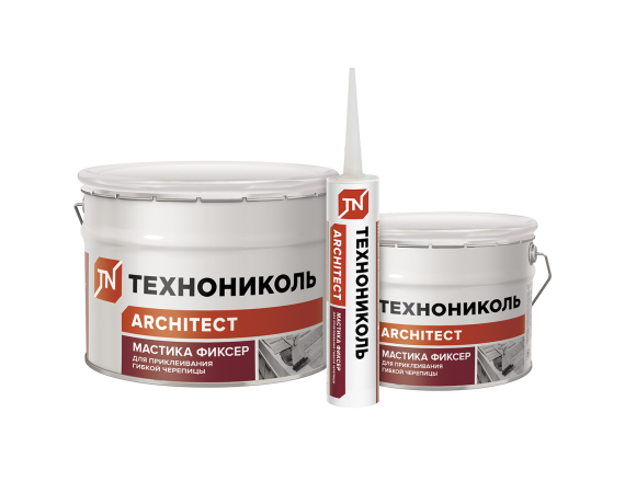 Мастика для гибкой черепицы ТЕХНОНИКОЛЬ №23 (Фиксер), ведро 3,6 кг 