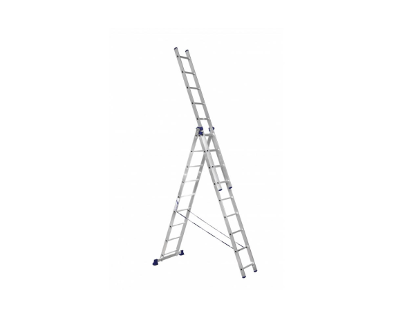5309 (252/419/588 см) алюмин. трехсекц. универсал. лестница