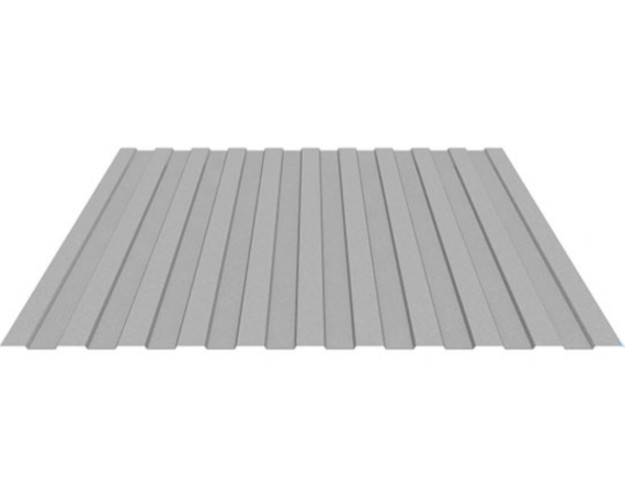 Профнастил С-8 2*1,2 7004 (серый) 0,4 мм