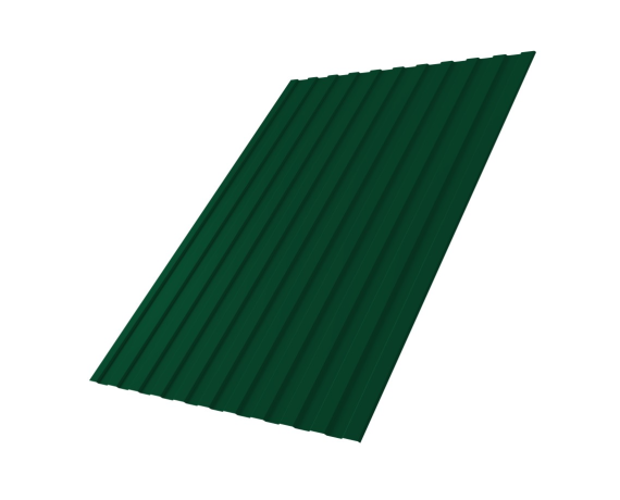 Профнастил С-8 1,2*1,5 6005 (зелёный) 0,45 мм
