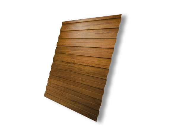 Профнастил С-8 2*1,2 GL Print Golden Wood 0,45 мм