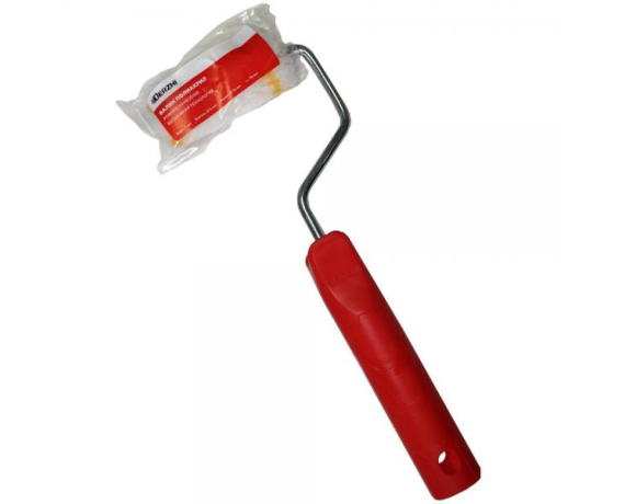 Мини-валик DERZHI МастерПолиакрил малярный в сб.,ворс7мм, бюгель 6мм,15*70мм 8202-607