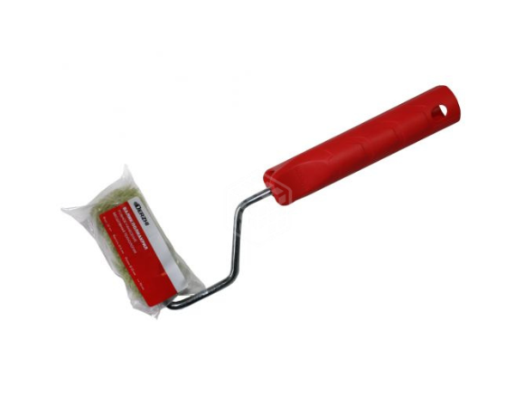 Мини-валик DERZHI МастерПолиакрил малярный в сб.,ворс7мм, бюгель 6мм,15*110мм 8202-610