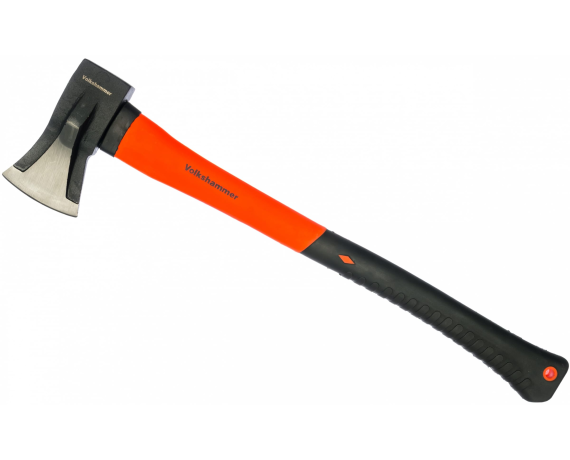 Колун с рассекателями со стеклопластиковой рукояткой 1кг Volkshammer