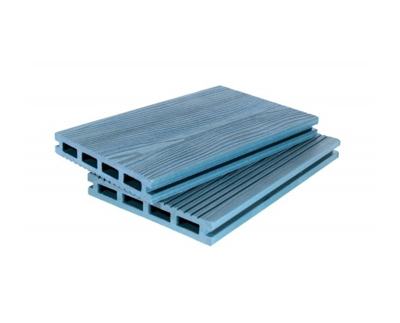 Террасная доска Grand Line 140 мм 3D Синий 3м ДПК