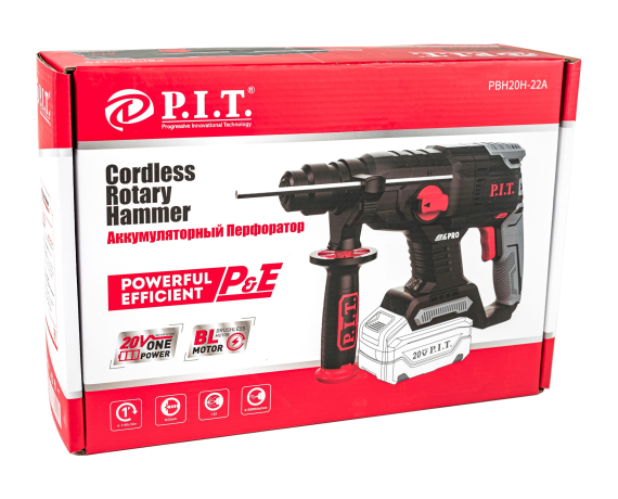 Аккум.перфоратор бесщет.P.I.T. PBH20H-22B SOLO