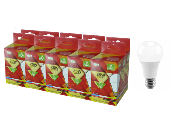 Лампа светодиодная PRE A65 LED 25W 6K E27