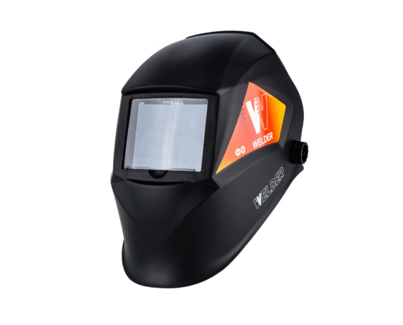 Маска сварочная WELDER PRO Ф0 стекло 110*90мм