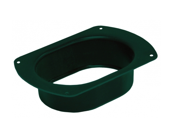 Воронка врезная Vortex 127мм RAL 6005 