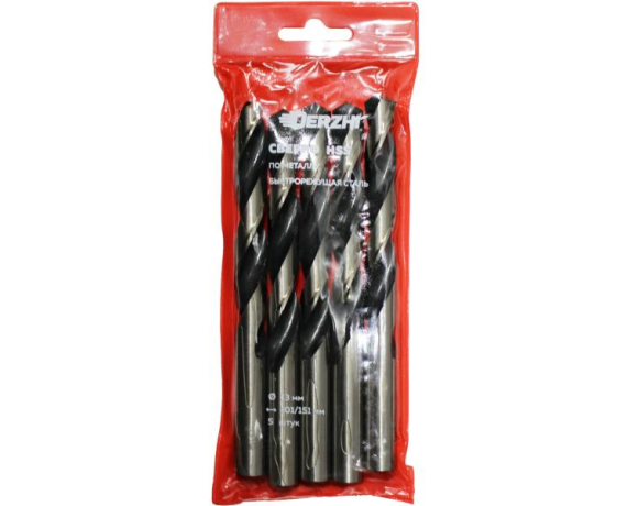 Сверло DERZHI по металлу 13,0мм 