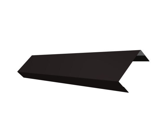 Ламель лицевая 50 забора жалюзи Texas 0,45 PE с пленкой RAL 9005 черный