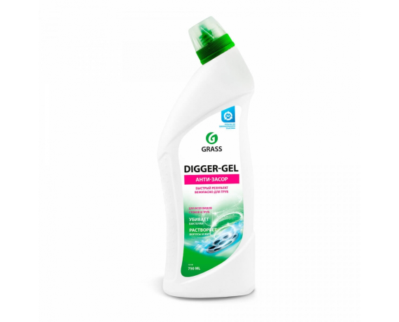 Чистящее средство GRASS Digger Gel для канализ/труб 750мл 