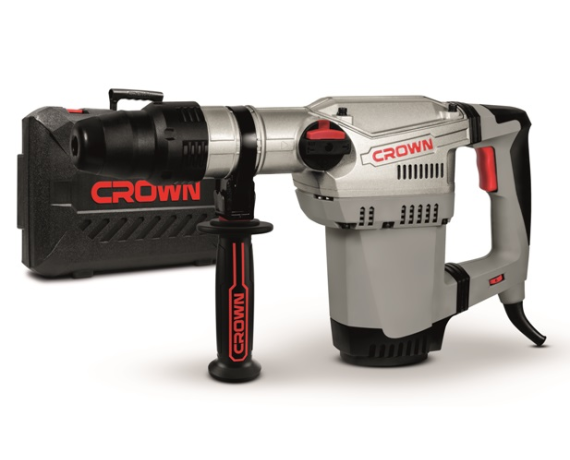 Перфоратор CROWN CT18118V ВМС 1250Вт, 3000уд/мин, удар 10Дж