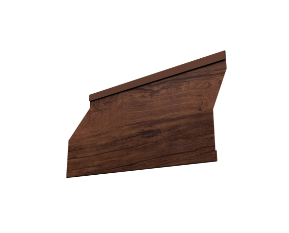 Ламель забора жалюзи Milan Slim 0,45 Print Premium Cherry Wood Fresh TwinColor