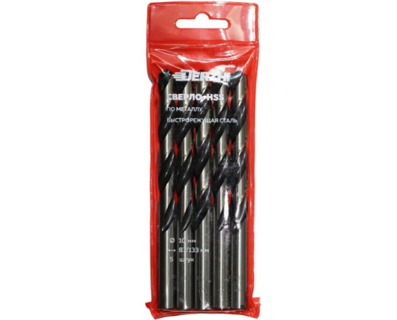 Сверло DERZHI по металлу 10,0мм 