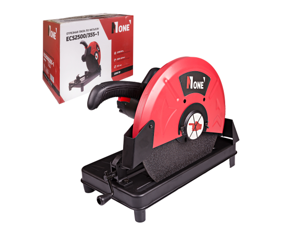Отрезная пила по металлу Number one ECS2500/355-1N (красный кожух) 2500Вт, 355мм