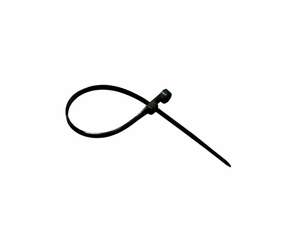 Хомут-стяжка нейлоновый под винт 150*3,6 REXANT черная