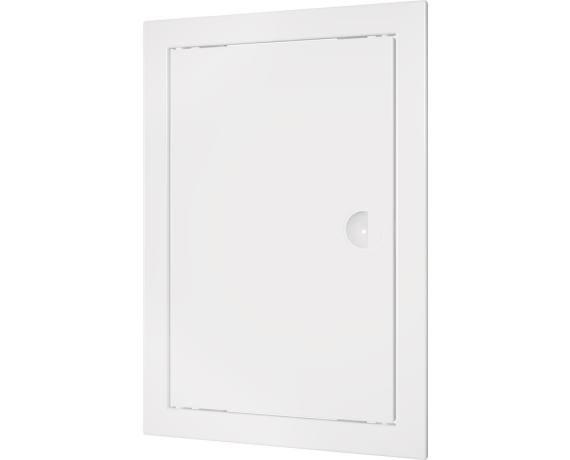 Люк-дверца ревизионная ЭРА 418*518 с фланцем 396*496 с ручкой 