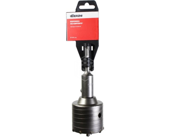 Коронка DERZHI по кирпичу 68мм 