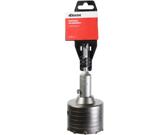 Коронка DERZHI по кирпичу 80мм 
