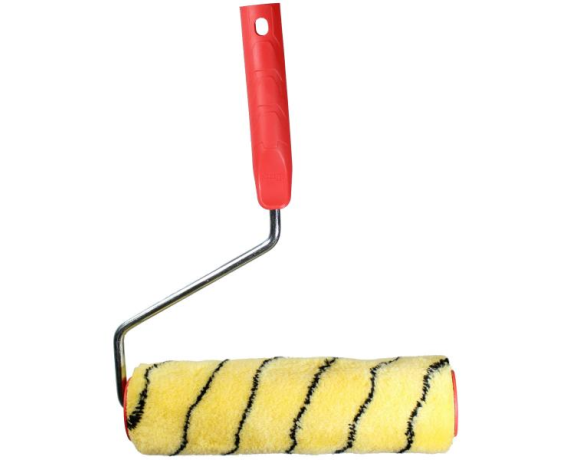 Валик DERZHI МАСТЕР ПОЛИАКРИЛ в сборе,ворс 12мм,бюгель 8мм,48*240мм 8204-824 