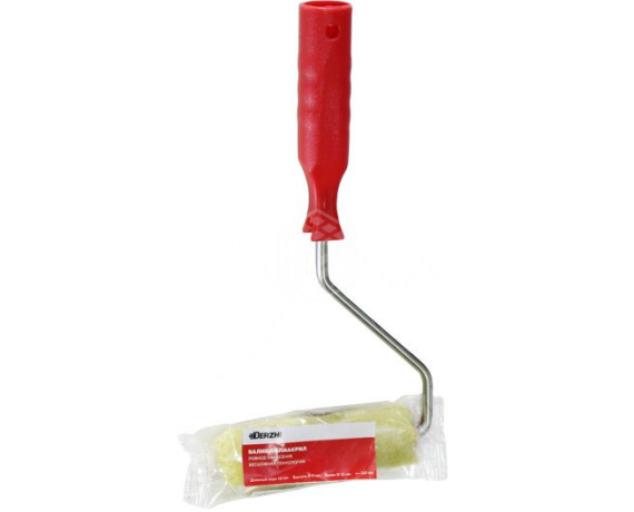 Мини-валик DERZHI МастерПолиакрил малярный в сб.,ворс12мм, бюгель 6мм,15*110мм 8201-610