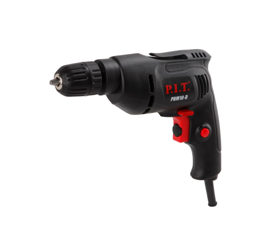 Дрель электрическая P.I.T. РВМ10-D 500Вт, 3000об/мин