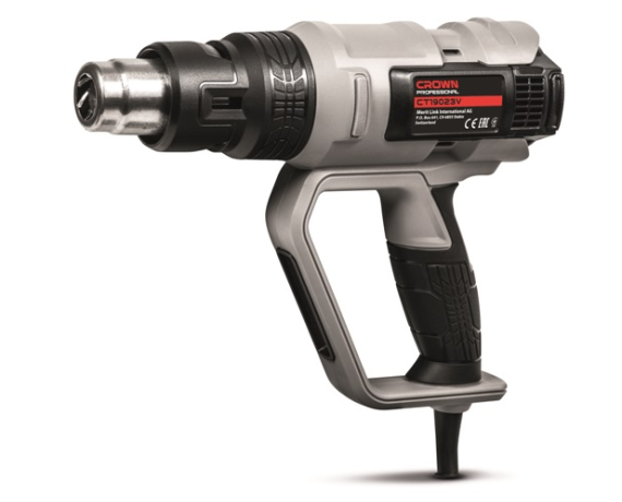 Фен технический CROWN CT19023К 2000Вт, 500°C