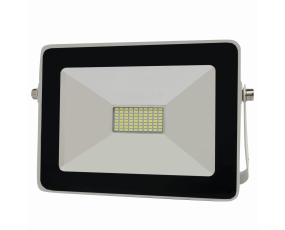 Прожектор с/д LEEK LE FL SMD LED5 20W CW(30) IP65 хол бел, корп бел