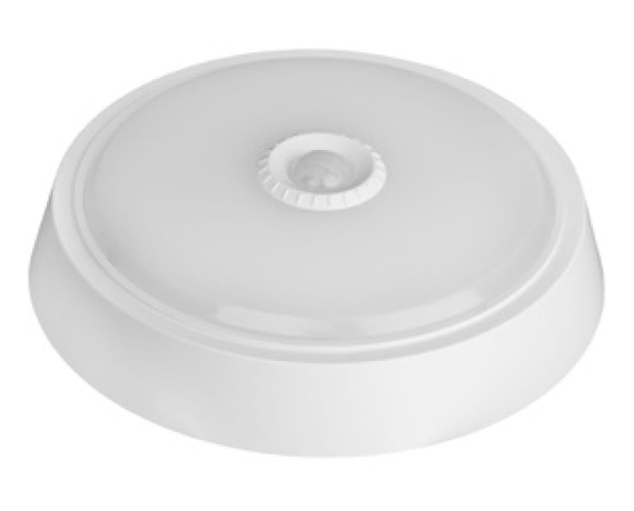 Светильник светодиодный SPB-3-10-4 K-MWS 10Вт 800лм 4000К круг 155*46 бел.с настр.датч.движ.