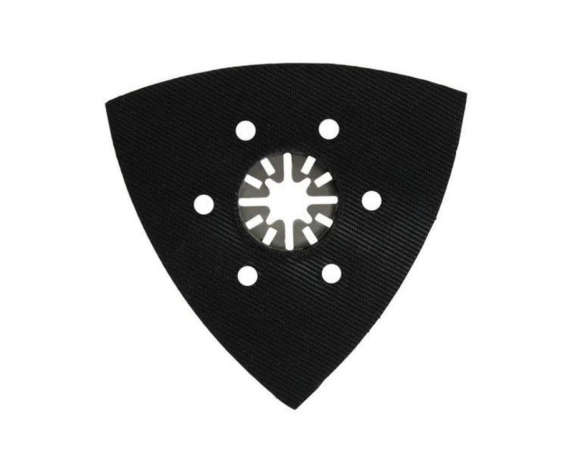 Насадка для МФИ ПРАКТИКА подошва дельта, VELCRO,  6 отверстий, для шлифлистов 93 мм 240-416