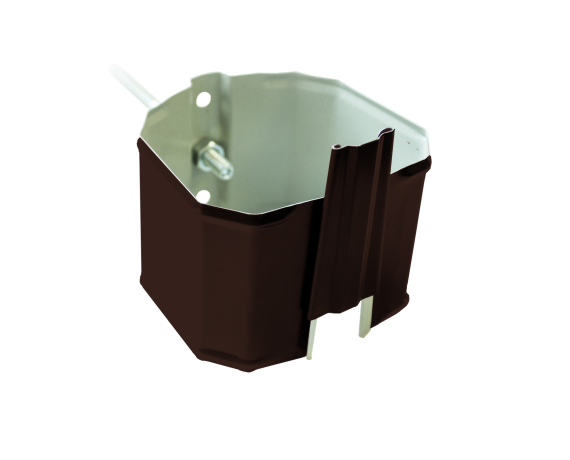 Кронштейн трубы на кирпич Vortex RAL 8017 Matt