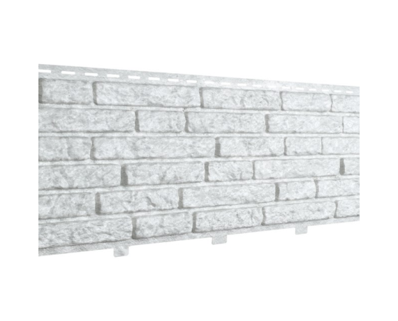 Сайдинг виниловый Stone-House КВАРЦИТ светло-серый 0,252*2,0 15 шт./уп.