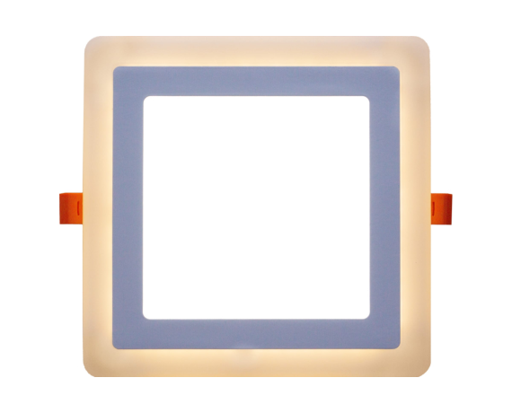 Светильник с/д встраиваемый (квадрат) LE LED 2CLS 16W 3/6K