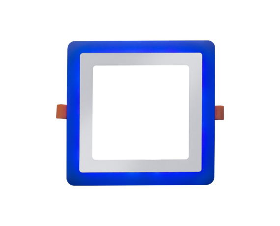 Светильник с/д встраиваемый (квадрат) LE LED 2BCLS 16W 3/6K