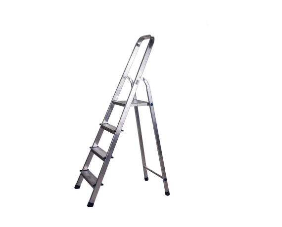 Стремянка алюминиевая Stairs 4 ступени (0,82/1,42/2,9) AS04