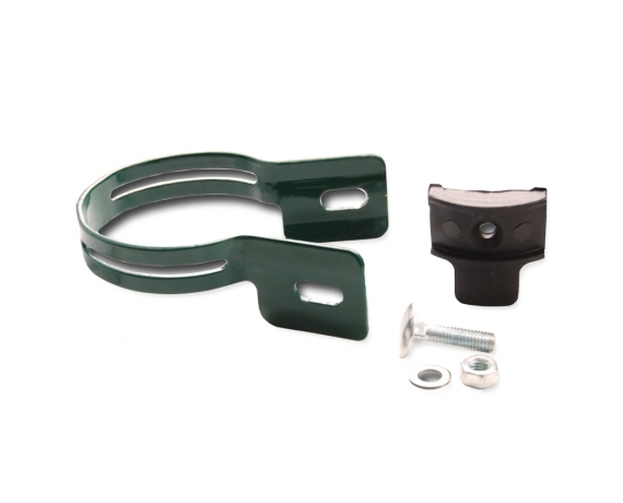 Крепление хомут 51 мм RAL 6005 Зеленый