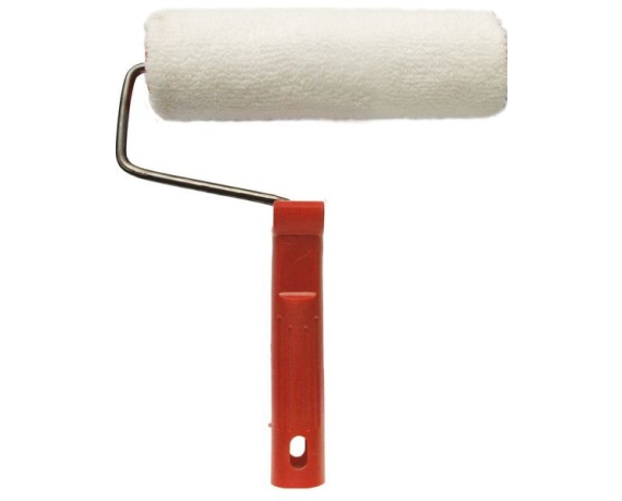 Валик велюр 6*47*150мм ворс 2мм , в сборе 