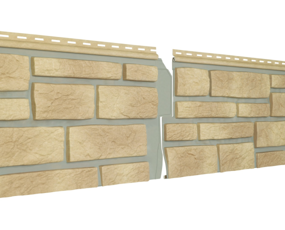 Сайдинг виниловый Stone-House S-Lock ТАГАНАЙ Речной  0,29*1,95 15 шт./уп.