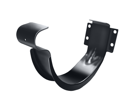 Крюк короткий Optima 125мм RAL 7024
