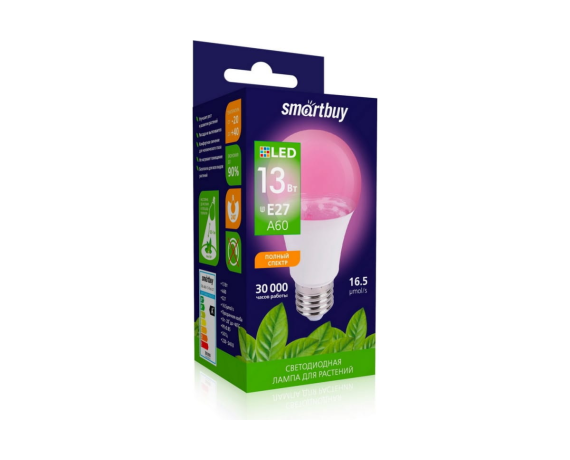 Светодиодная лампа ФИТО Smartbuy-A60-13W/E27