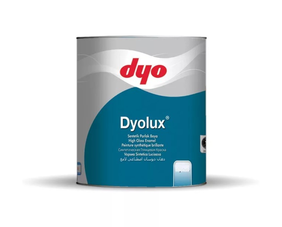 DYOLUX Краска-эмаль алкидная глянцевая темно-коричневая 0,75 л
