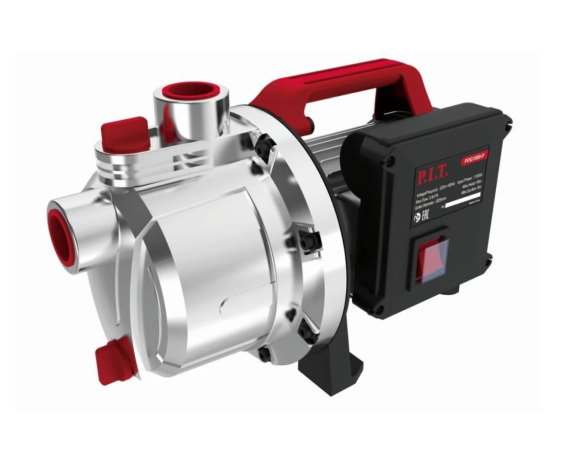 Насос садовый P.I.T. POG1000-P (1100Вт,напор 40м,всасывание 8м,произ-ть 58л/мин,нерж.)