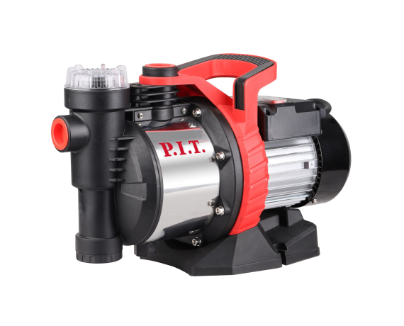 Насос садовый P.I.T. POG1100-P (1100Вт,напор 45м,всасывание 8м,произ-ть 63л/мин,нерж.)