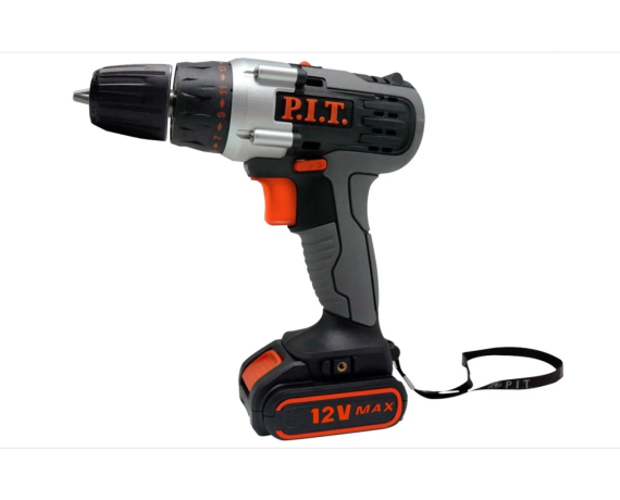 Шуруповерт P.I.T. PSR12-С7 МАСТЕР (12В,2акк.1,5 Ач,2 ск,25Нм,быстр.зар.,кейс,фикс.шпин)