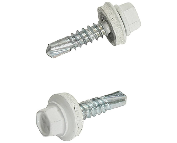 Шурупы 5,5*25 9003 Белый