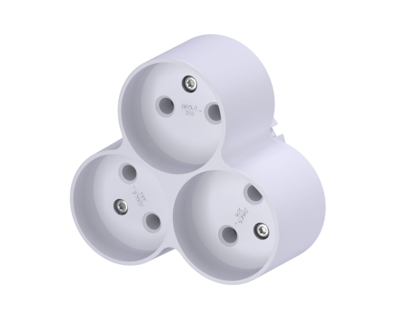 Разветвитель электр (Тройник ) ФОТОН АМ 6-3 6А 