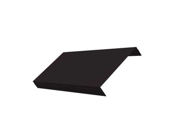 Ламель обратная 150 забора жалюзи Texas 0,45 Drap-double TX RAL 9005 черный