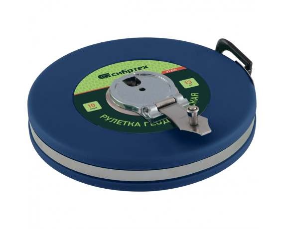 Рулетка с фибергласовой лентой 50м/13 мм пластм. корп. 3017250